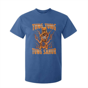 Tung Tung Tung Sahur is Calling Scuba Dance Meme T Shirt For Kid Italian Brainrot TS10 Royal Blue Print Your Wear