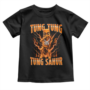 Tung Tung Tung Sahur is Calling Scuba Dance Meme Toddler T Shirt Italian Brainrot TS10 Black Print Your Wear