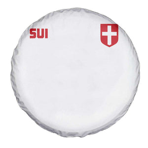 Switzerland Spare Tire Cover Vintage Retro Swiss Flag TS10 Print Your Wear