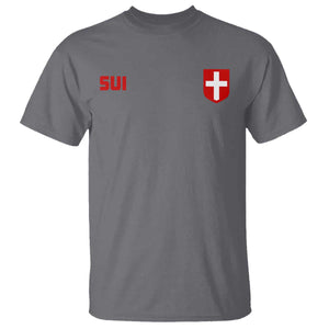 Switzerland T Shirt Vintage Retro Swiss Flag