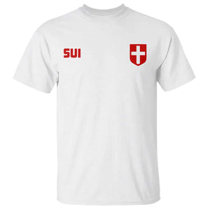 Switzerland T Shirt Vintage Retro Swiss Flag