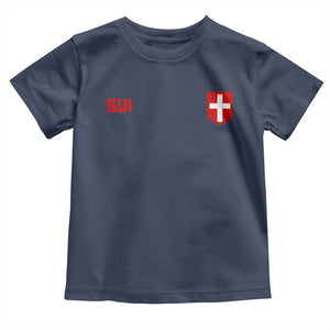 Switzerland Toddler T Shirt Vintage Retro Swiss Flag