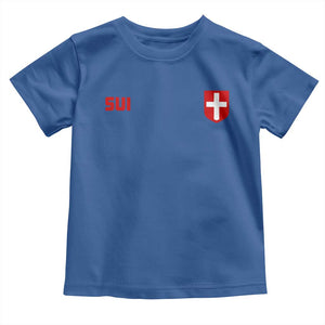 Switzerland Toddler T Shirt Vintage Retro Swiss Flag