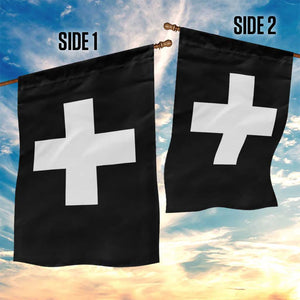 Swiss Vintage Cross Flag Switzerland Garden Flag TS10 Print Your Wear