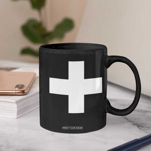 Swiss Vintage Cross Flag Switzerland Coffee Mug TS10 Print Your Wear