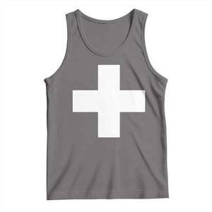 Swiss Vintage Cross Flag Switzerland Tank Top