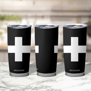 Swiss Vintage Cross Flag Switzerland Tumbler Cup TS10 Print Your Wear