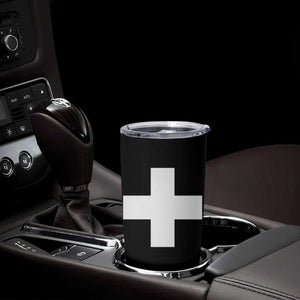 Swiss Vintage Cross Flag Switzerland Tumbler Cup TS10 Print Your Wear