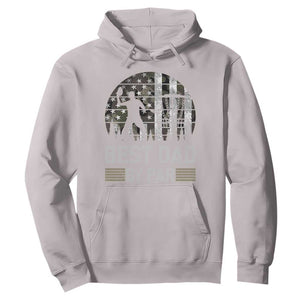 Disc Golf Best Dad By Par Hoodie Funny Sports Golfer Frisbee Camo American Flag TS10 Ice Gray Print Your Wear