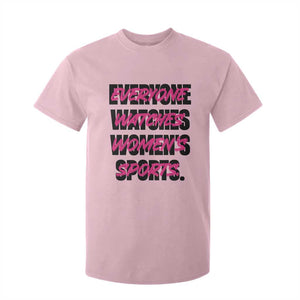 Womens Sports T Shirt For Kid Feminist Body Positivity Inclusive Equality TS10 Light Pink Print Your Wear