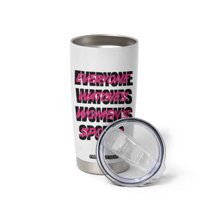 Womens Sports Tumbler Cup Feminist Body Positivity Inclusive Equality TS10 Print Your Wear