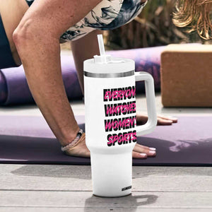 Womens Sports Tumbler With Handle Feminist Body Positivity Inclusive Equality TS10 Print Your Wear