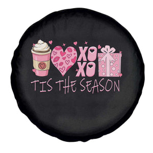 Valentine Coffee Spare Tire Cover Love Heart XOXO Cute Graphic Valentines Day TS10 Print Your Wear