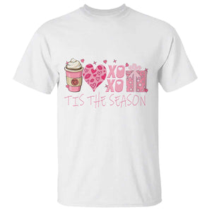 Valentine Coffee T Shirt Love Heart XOXO Cute Graphic Valentines Day TS10 White Print Your Wear