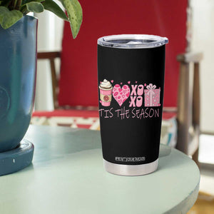 Valentine Coffee Tumbler Cup Love Heart XOXO Cute Graphic Valentines Day TS10 Print Your Wear