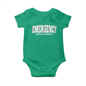 Emergency Department Baby Onesie Cute ER Nurse Gift TS10 Irish Green Print Your Wear