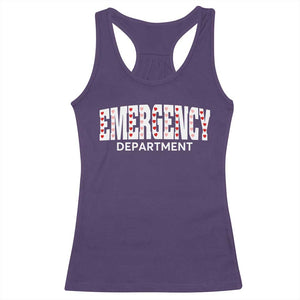 Emergency Department Racerback Tank Top Cute ER Nurse Gift TS10 Purple Print Your Wear