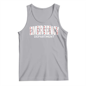 Emergency Department Tank Top Cute ER Nurse Gift TS10 Athletic Heather Print Your Wear