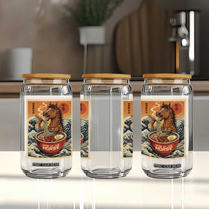 Zodiac Lunar New Year Of The Horse 2026 Glass Can Ramen Lovers TS10 Print Your Wear