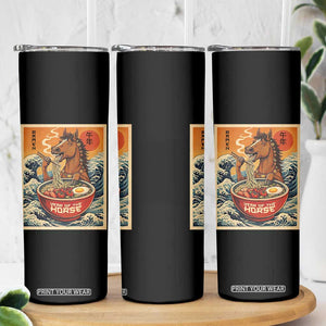Zodiac Lunar New Year Of The Horse 2026 Skinny Tumbler Ramen Lovers TS10 Print Your Wear
