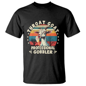 Throat Goat T Shirt Funny Dirty Humor Embarrassment Vintage TS10 Black Print Your Wear