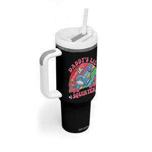 Funny Daddy's Lil Squirter Inappropriate Embarrassing Tumbler With Handle TS10 Print Your Wear