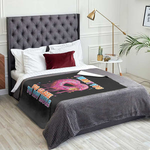 Funny Offensive Embarrassing Throw Blanket I Want You to Glaze My Hole Adult Humor Donut TS10 Print Your Wear