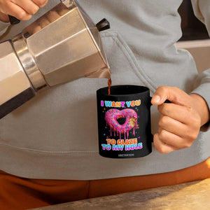 Funny Offensive Embarrassing Coffee Mug I Want You to Glaze My Hole Adult Humor Donut TS10 Print Your Wear