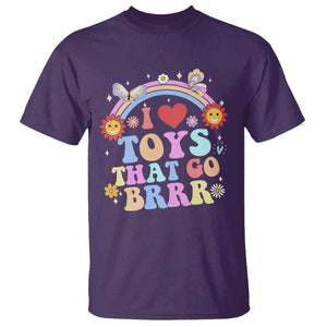 Funny Embarrassing T Shirt I Love Toys That Go Brrr Adult Humor TS10 Purple Print Your Wear
