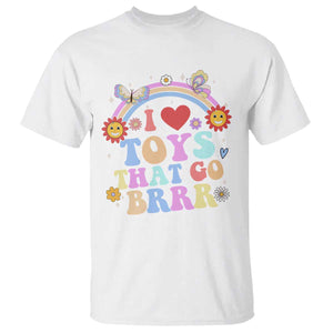 Funny Embarrassing T Shirt I Love Toys That Go Brrr Adult Humor TS10 White Print Your Wear