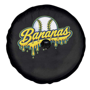 Funny Banana Baseball Spare Tire Cover Sports Team Baseball Drip Ice Cream Style TS10 Print Your Wear