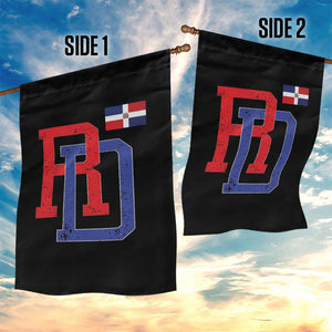 Dominican Republic Garden Flag Distressed RD Flag Dominican Pride TS10 Print Your Wear