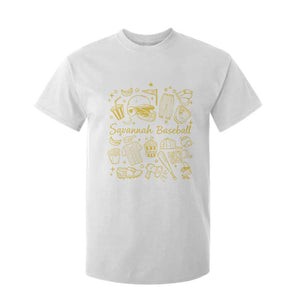 Bananas Baseball T Shirt For Kid Cute Trendy Banana Baseball Game Day Doodle TS10 White Print Your Wear