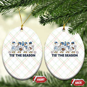 Baseball Silly Goose Ceramic Ornament Funny Tis The Season Baseball Mom TS10 Print Your Wear