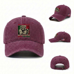Fathers Day Mexican Dad Washed Cotton Baseball Cap A Dad Who Always Came Back With The Milk Mexico Flag