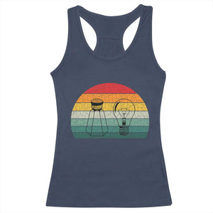 Retro Salt Light Be Ye Salt Christ Racerback Tank Top Bible Verse Christian Worship TS10 Navy Print Your Wear