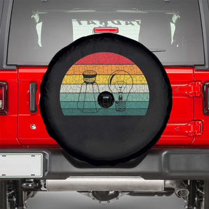 Retro Salt Light Be Ye Salt Christ Spare Tire Cover Bible Verse Christian Worship TS10 Black Print Your Wear