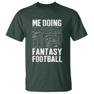 Funny Fantasy Football T Shirt Draft Party Commish FFL Vintage Touchdown Season TS10 Dark Forest Green Print Your Wear