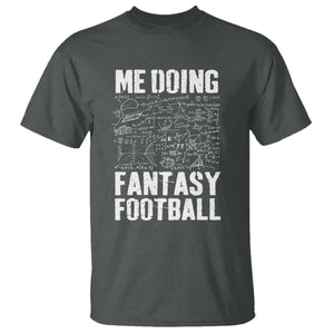 Funny Fantasy Football T Shirt Draft Party Commish FFL Vintage Touchdown Season TS10 Dark Heather Print Your Wear