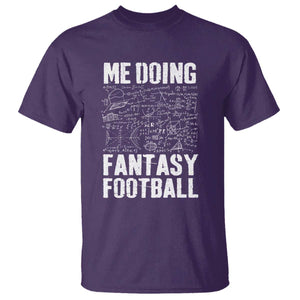 Funny Fantasy Football T Shirt Draft Party Commish FFL Vintage Touchdown Season TS10 Purple Print Your Wear