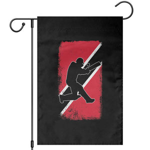 Trinidad and Tobago Cricket Garden Flag Retro Vintage Sport Trini Trinidadian Flag Cricket Fan TS10 Black Print Your Wear