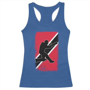 Trinidad and Tobago Cricket Racerback Tank Top Retro Vintage Sport Trini Trinidadian Flag Cricket Fan TS10 Royal Blue Print Your Wear
