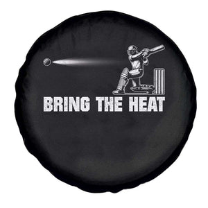 Cricket Player Spare Tire Cover Bring The Heat Batting TS10 Print Your Wear