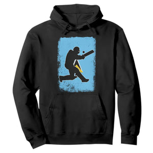 Saint Lucia Cricket Hoodie Retro Vintage Sport Saint Lucian Flag West Indies Cricket Fan TS10 Black Print Your Wear