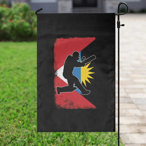 Antigua and Barbuda Cricket Garden Flag Retro Vintage Sport Antiguan Flag West Indies Cricket Fan TS10 Print Your Wear