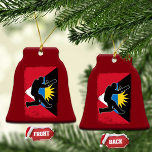 Antigua and Barbuda Cricket Ceramic Ornament Retro Vintage Sport Antiguan Flag West Indies Cricket Fan TS10 Print Your Wear