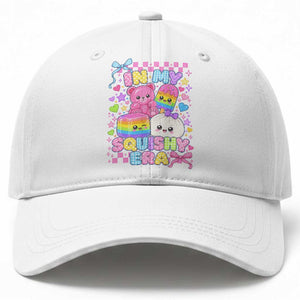 In My Squishy Era Baseball Cap Cute Kawaii Pastel Dumpling Graphic