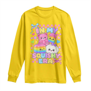 In My Squishy Era Long Sleeve Shirt Cute Kawaii Pastel Dumpling Graphic