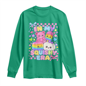 In My Squishy Era Long Sleeve Shirt Cute Kawaii Pastel Dumpling Graphic