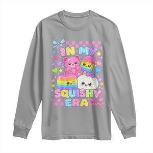 In My Squishy Era Long Sleeve Shirt Cute Kawaii Pastel Dumpling Graphic